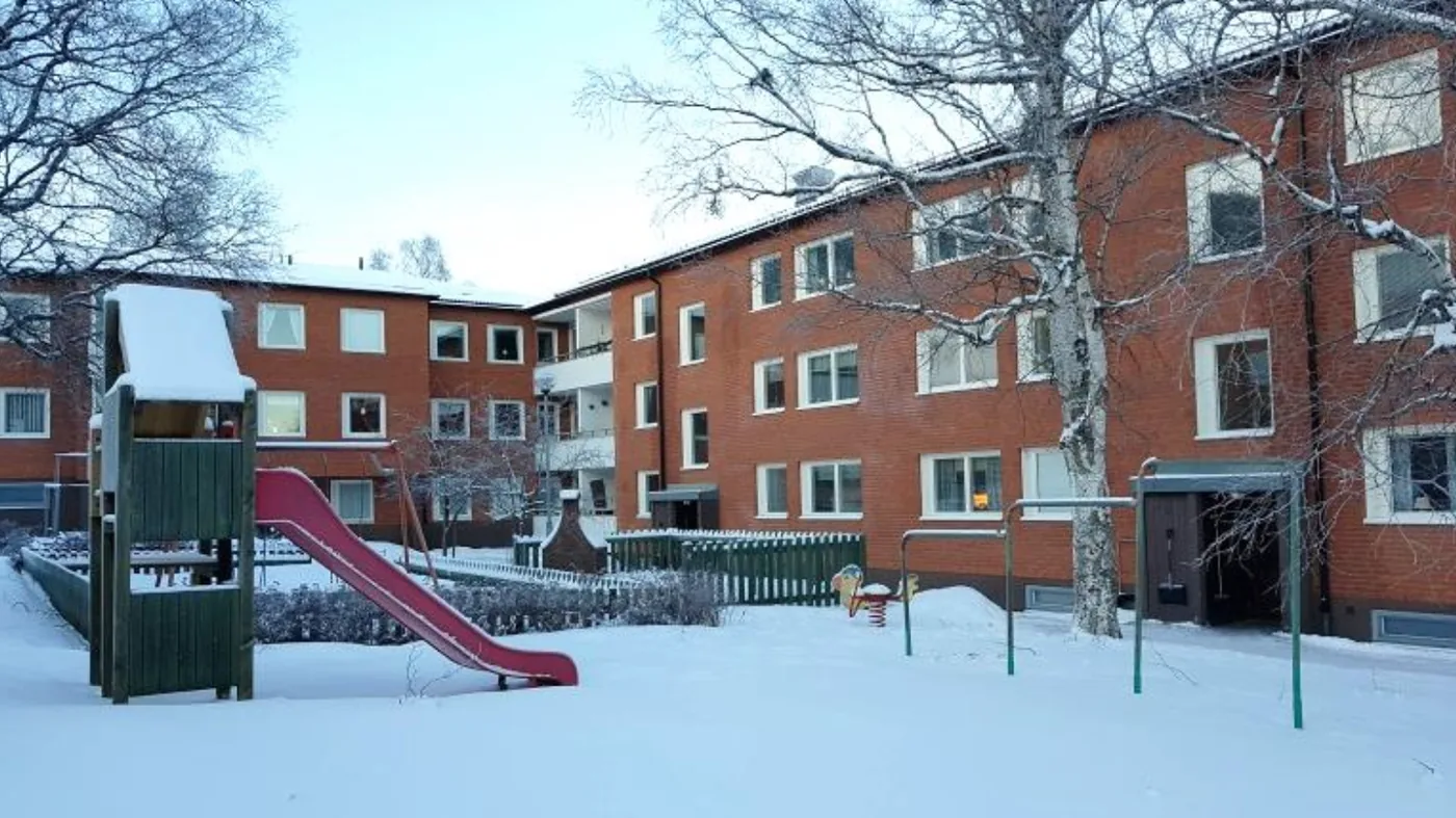 Brf Fyra Hörn, Bergsgatan i Östersund