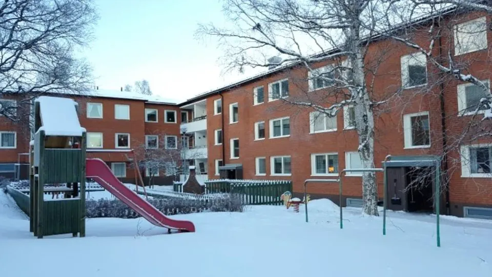 Brf Fyra Hörn, Bergsgatan i Östersund