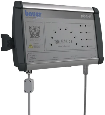 PipeJet styrenhet med IP54-kapsling